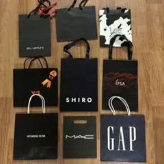 ショッパー　黒系　9点