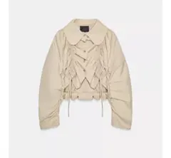 タグ付き新品★ZARAのZW COLLECTIONチェック柄コート★Sサイズ