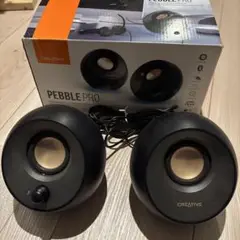 Creative Pebble v2ブラック スピーカー