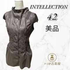 INTELLECTION ワールド チュニック ベスト レディースブラウン 42のサムネイル