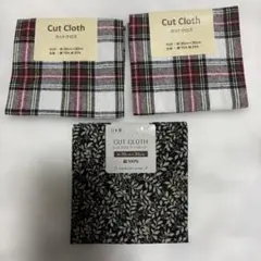 カットクロス　カラーチェック　綿麻　ハンドメイド　手作り　手芸