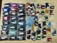 チェコ2カット(ツーカット)ビーズ　大量まとめてセット