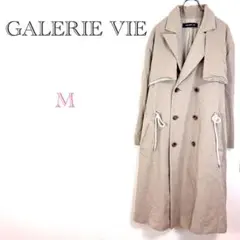 ◆ギャルリー・ヴィー【M】トレンチコート ステンカラーコート 日本製 カジュアル