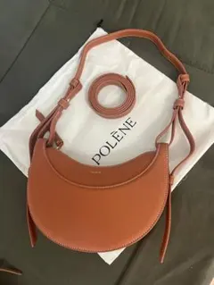 polene ポレーヌNuméro Dix バッグ キャメル