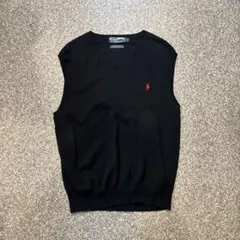 90s ニットベスト ラルフローレン 古着 used