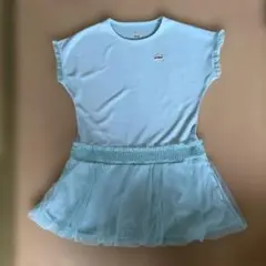 Mcrown テニスウェア ワンピース　水色　M Mcrown テニスウェア ワンピース 水色 M - メルカリ