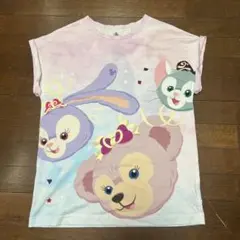 ダッフィー&フレンズ Tシャツ Sサイズ 香港ディズニーランド