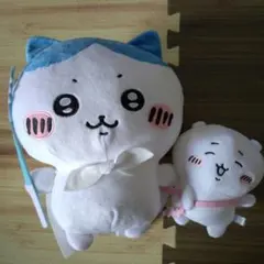 ちいかわ 特訓スタイルBIGぬいぐるみ　ハチワレ　ちいかわ　討伐　セット