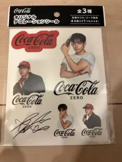 Coca-Cola コカコーラ ZERO オリジナルデコレーションシールのサムネイル