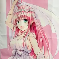 ToLOVEる 原画展 ララ 等身大布ポスター - メルカリ