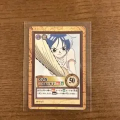 絶版 希少 ワンピース カードダス クイナ 一刀流と名手 C90