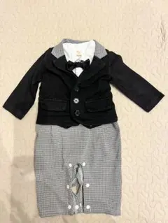フォーマルロンパース　ジャケット付き　セレモニーロンパース　お宮参り　七五三