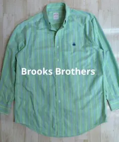 Brooks Brothers ストライプシャツ Mサイズのサムネイル