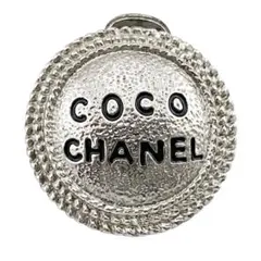 シャネル COCO CHANEL ラウンド イヤリング 片方のみ レディース