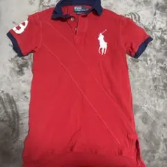 ラルフローレン ポロシャツ 赤