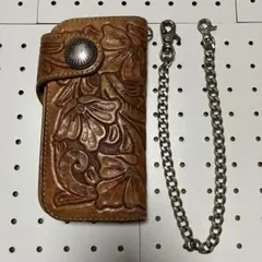 KC.sウォレットチェーン付き現状品、used品　定価4万円の商品！のサムネイル