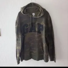 GAP 迷彩柄　パーカー　メンズXLサイズ