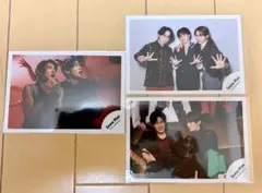 Snow Man 公式写真 3枚セット SERIOUS