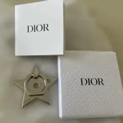 Dior 星型メタルチャーム スマホリングホルダー