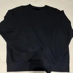 ユニクロ　スウェットシャツ　ブラック　S