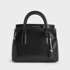 CHARLES & KEITH ストラクチャートートバッグ