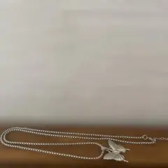 シルバー 蝶モチーフ ネックレス