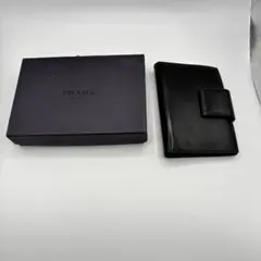 PRADA 名刺入れ サフィアーノレザー ブラック - メルカリ