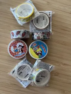 中古】台湾作家 マスキングテープ / 昭和レトロ雑貨店 駄菓子 全3種