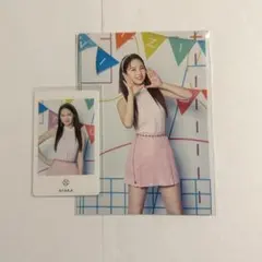 24.NiziU AYAKA アヤカ Popup 運動会 トレカラントレセット