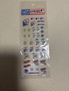 ハローキティ MLB シール 2002年 当時物 レトロ サンリオ 野球 コラボ