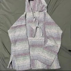 メキシカンパーカー　パステルカラー ヴィンテージ