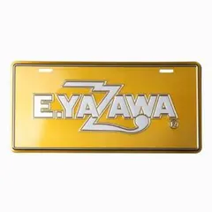 矢澤永吉 車牌 (標誌) 金色/銀色