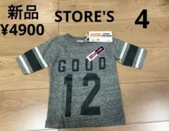 新品 STORE'S スタアーズ アメカジ 5分丈 Tシャツ 4/100/110