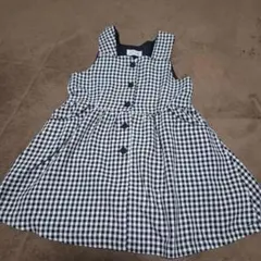 ギンガムチェック ワンピース 120　ワンピース120　春服120