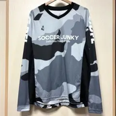 ✨良品✨ SOCCER JUNKY サッカージャンキー 迷彩 ロングスリーブ L
