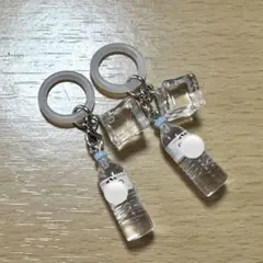 ミネラルウォーター ミニチュア アンブレラマーカー めじるし 4個