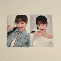 AMUSE K-POP IVE ウォニョン トレカ 2枚セット
