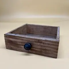 ヴィンテージ　小物入れ　木製