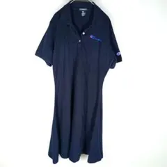 Champion teenie weenie ポロワンピース ネイビー XXLのサムネイル