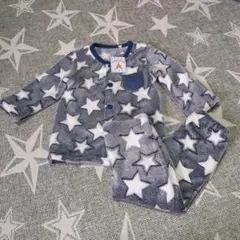 星柄フリースパジャマ 90センチ【新品】
