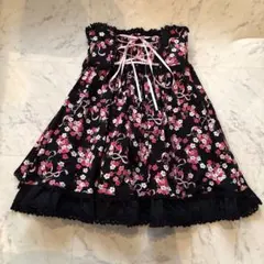 BODYLINE ボディライン 花柄 フリル 和風 スカートのサムネイル