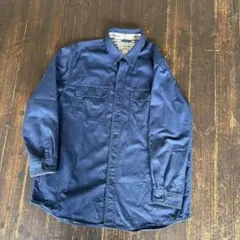 L.L.Bean. ハリケーンシャツ 裏地チェック柄 古着