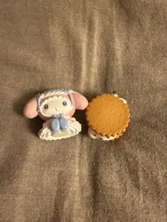 サンリオ マイメロディ フィギュアとふにゅっとスモアサンド ポチャッコ2点セット