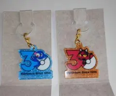 ポケモンチャーム　30周年ロゴマスコット2 　2個セット　ニャビー　アシマリ