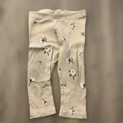 コットン organic zoo レギンス ベージュ