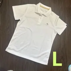 かなり美品　ホワイト ポロシャツ アーノルドパーマー