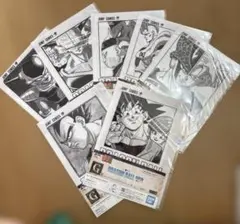 ドラゴンボール一番くじ其のニG賞 クリアファイル7枚セット