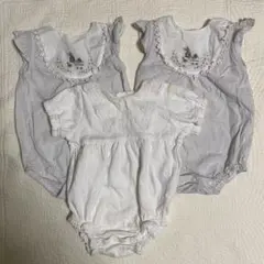 ロンパース 80 まとめ売り バースデイ コトリ お揃い おまけつき