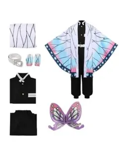 【新品】鬼滅の刃 胡蝶しのぶ コスプレ衣装 コスチューム サイズ選択可