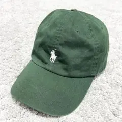 POLO RALPH LAUREN ポニー刺繍 キャップ グリーン